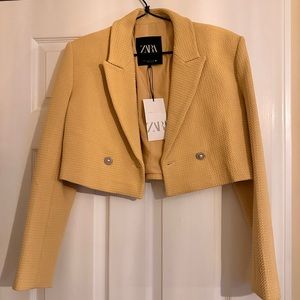 Zara Cropped Blazer